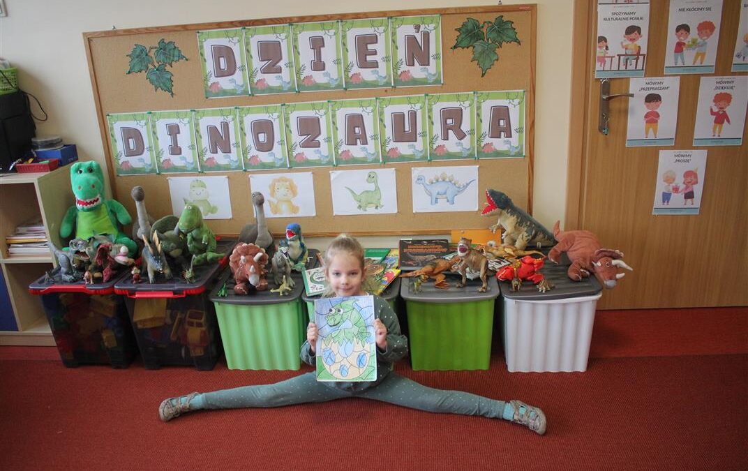 „Dzień Dinozaura” – we wszystkich grupach przedszkolnych
