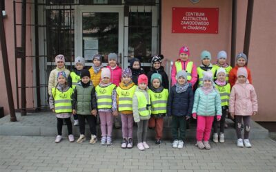 Wizyta przedszkolaków w Centrum Kształcenia Zawodowego