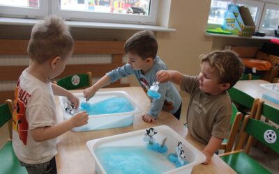 ,,W krainie śniegu i lodu’’ – zajęcia w grupie Żabek