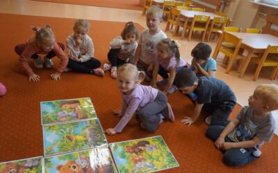 ,,Kolorowa Pani Jesień ’’ – zajęcia tygodniowe w grupie Pszczółek