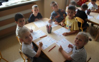 „Jesteśmy bezpieczni” – zajęcia w grupie Myszek